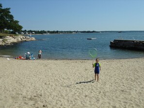 Private association beach directly in front of the house.