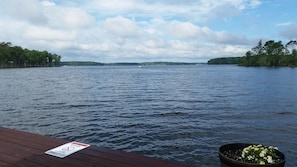 View from the dock