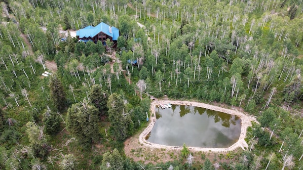 The Blue Moose Cabin Property