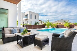 Your poolside lounge area to relax the day away!