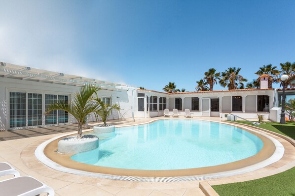 Beautiful private pool, located in the center of the villa