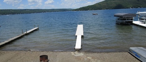 Lake view from porch