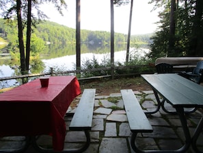 View from picnic tables 