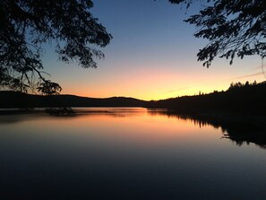 Sunset over Murphy Dam