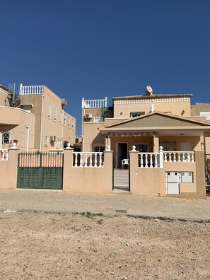 The villa from outside
