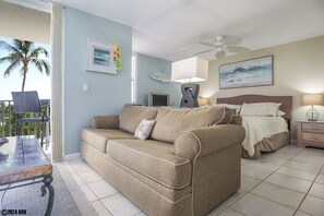 Estero Beach And Tennis Club 206B has a sleeper sofa for two overnight guests
