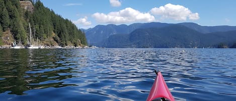 Deep Cove is known for its gorgeous scenery, kayaking, and the Quarry Rock hike.