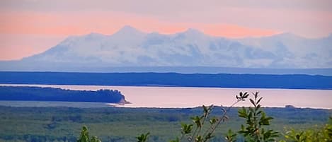 Dawn in Alaska - View from the deck