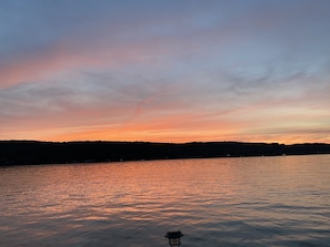 View from the dock