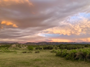 The countryside view