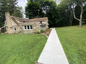 Entry way to lodge