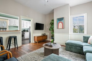 Living room seating for the entire group!