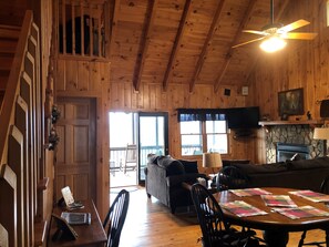 View when you walk in the front door. 