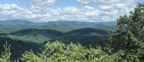 View from back deck