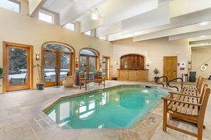 Enjoy some time at the indoor Hot Tub! Best time to relax!