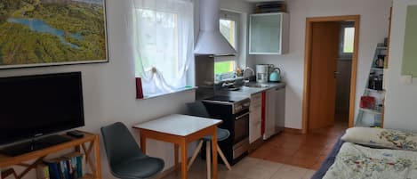 Ferienwohnung, 30qm, Wohn-/Schlafzimmer, Balkon, max. 2 Personen