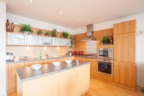 Modern fitted kitchen with plenty of space