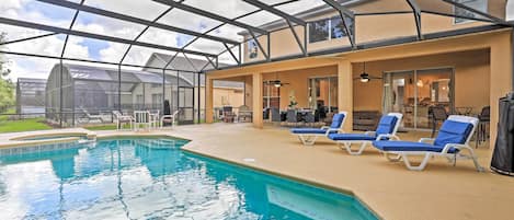 Bring the whole crew to stay at this spacious Kissimmee vacation rental!