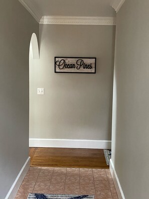 Entry hallway