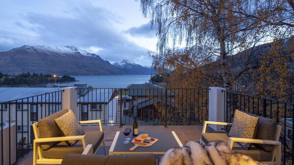 View from Balcony off lounge