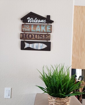 Welcome Aboard to our Lake House