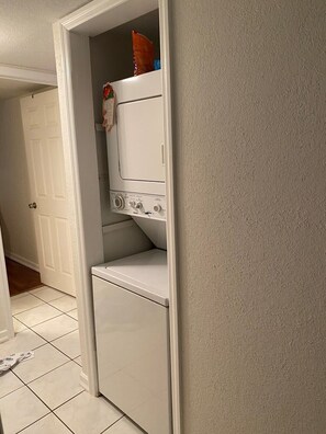 Washer and dryer in unit