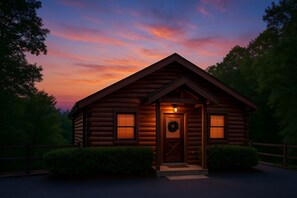 Gorgeous twilight hours at A Bear Affair