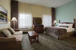 You will love the open living area.