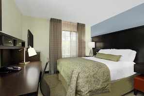 Enjoy a restful sleep in a comfortable bed after a day outside.
