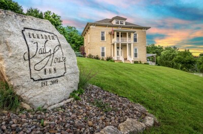 Master Suite at Elkader Jailhouse Inn