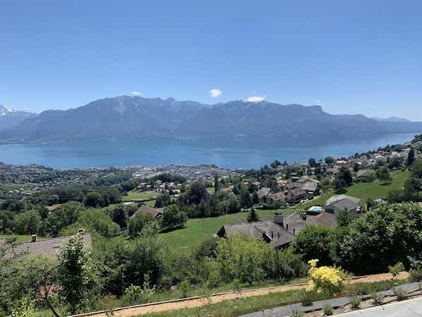 vue depuis la terrasse 