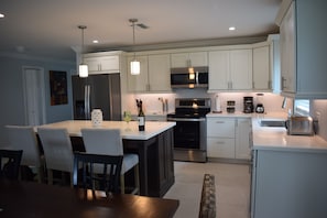 Well equipped kitchen