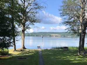 View from the Big House. Big Platte Lake. 