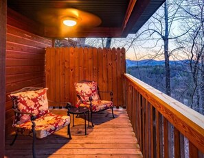 Relaxation on the back deck