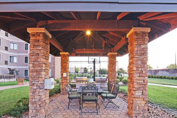 Relax outside with friends and family.