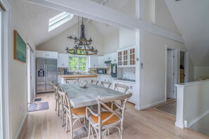 Dining Area / Kitchen - Brand New Hardwood Floors and Paint 2023