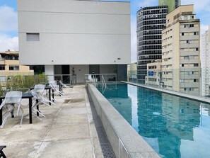 Rooftop pool
