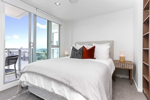 Main bedroom with lovely views