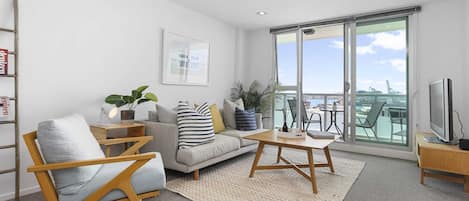 Living with expansive views ove the port and harbour