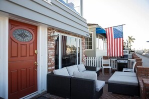 downstairs patio