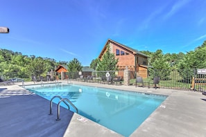 Community Pool open seasonally. Message for Opening Date!