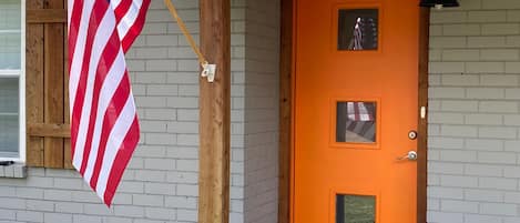 The Orange Door entrance 