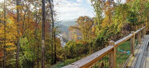 View of the river in the fall. So beautiful!