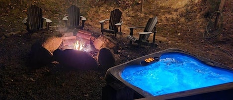 Bain à remous extérieur