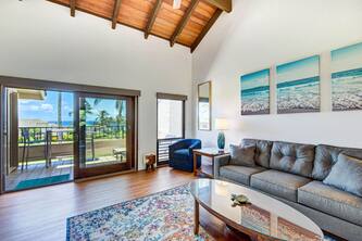 Sweeping Ocean Views from Renovated Top Floor Unit