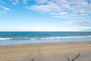 the beach!