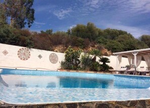 Private Pool area in the upper level