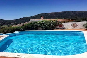 Private Pool area in the upper level