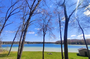 Enjoy the crystal clear water of Bills Lake. 