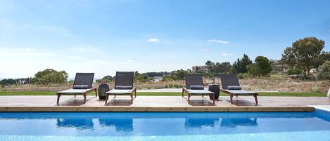 Iconic SeaView Villa with a sensory driven design private pool.